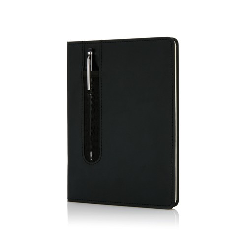Libreta A5 PU básica con bolígrafo táctil Libreta A5 PU básica con bolígrafo táctil