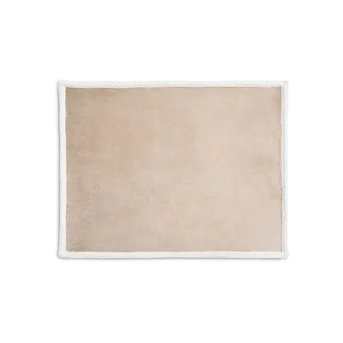 HEIDEN. Reversible fleece blanket (190 g/m²) with satin ribbon and personalised card HEIDEN. Reversible fleece blanket (190 g/m²) with satin ribbon and personalised card