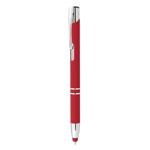 BALLPOINT ALUMINIUM RUBBER-COATED RED BALLPOINT ALUMINIUM RUBBER-COATED RED