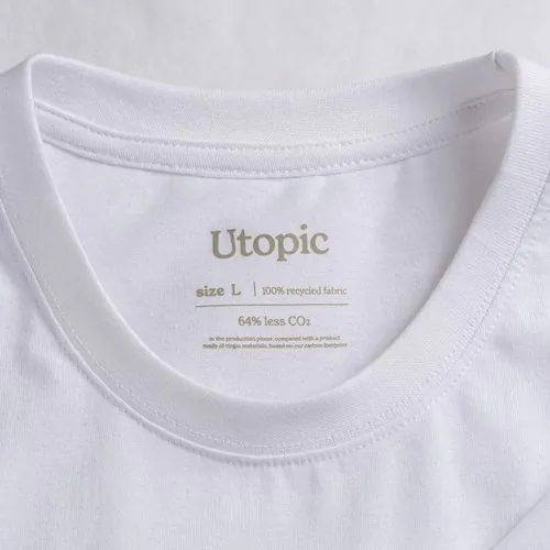 T-shirt 100% tissu régénéré