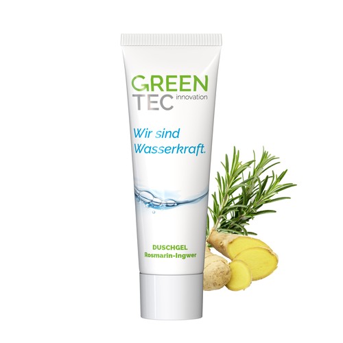 Shower Gel Rosemary-Ginger, 25 ml Tube