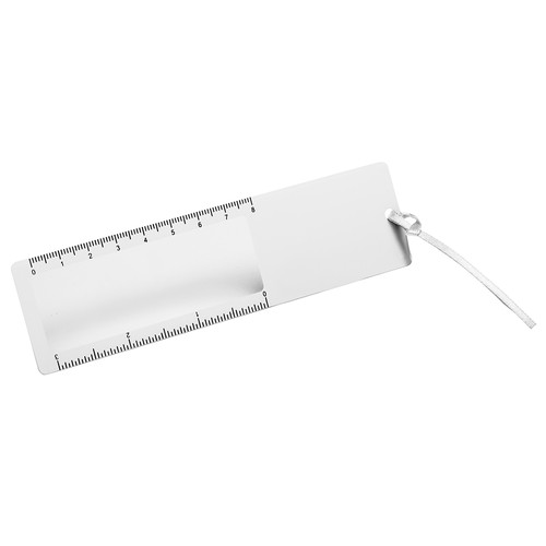 Bookmark with magnifier