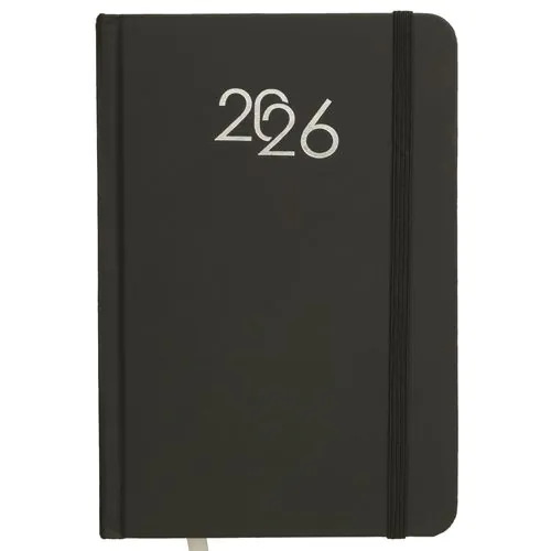 Agenda journalier 2026, couverture rigide en carton laminé