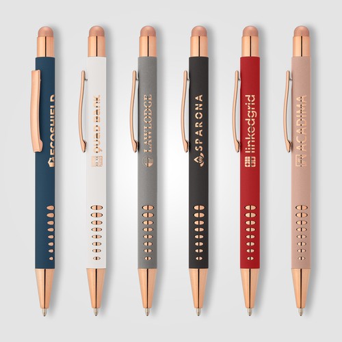 Bowie Oro Rosa Penna con Stylus