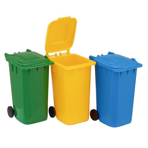 Wheelie Bin Pen Pot - recycled Wheelie Bin Pen Pot - recycled