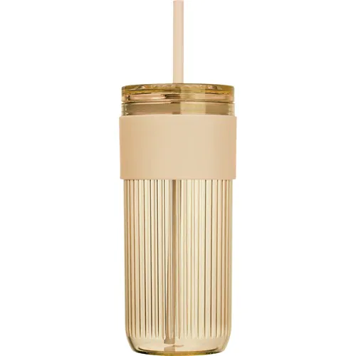 Beker met rietje, 660 ml Beker met rietje, 660 ml