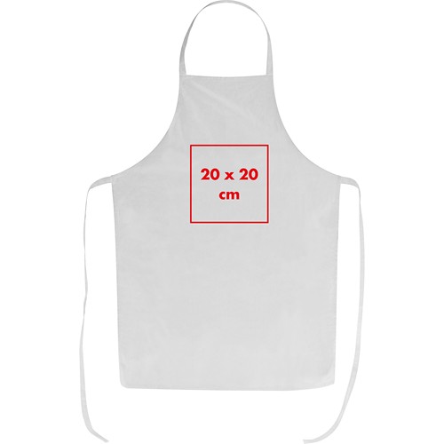 Katoenen schort Grillmeister