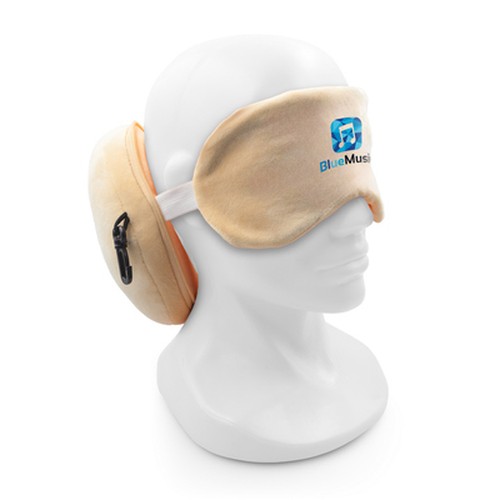 Chien en peluche, oreiller de voyage, masque pour les yeux | Atta