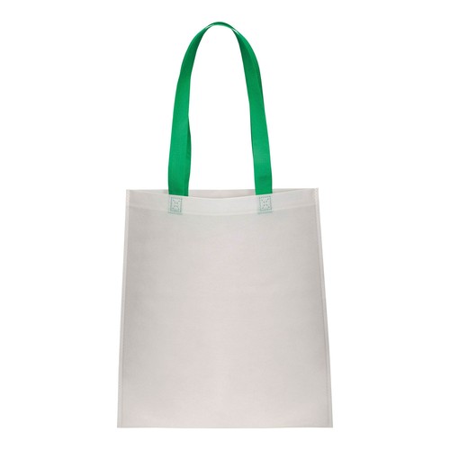 Heat-sealed 70 g/m2 non-woven fabric shopping bag, long handles Heat-sealed 70 g/m2 non-woven fabric shopping bag, long handles