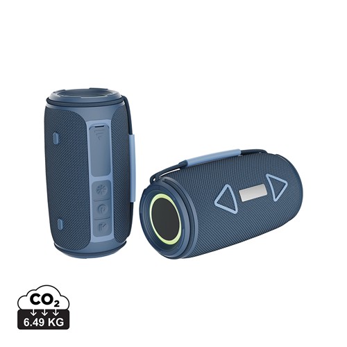 Enceinte 16W étanche IPX4 en plastique recyclé RCS Prisma