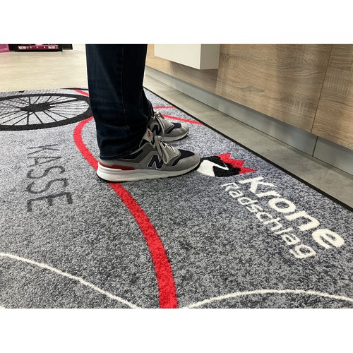 Tappeti con logo aziendale