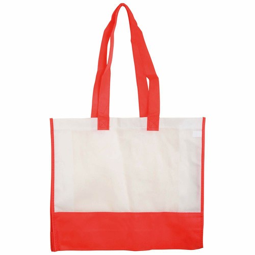 Bolsa bicolor de tejido sin tejer Bolsa bicolor de tejido sin tejer