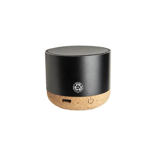 Mini enceinte Bluetooth avec base en liège