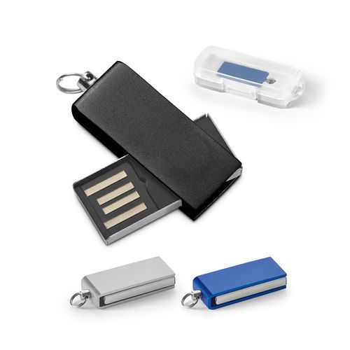 SIMON 8GB. 8GB UDP minipendrive van aluminium