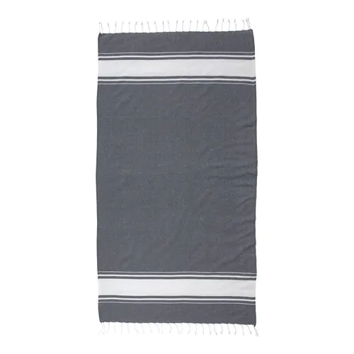 Beach towel /pareo in recycled cotton 180 gr/m2