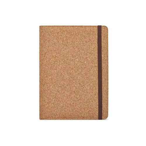 Cartella A5 Kafka in sughero. 64 fogli FSC e elastico Cartella A5 Kafka in sughero. 64 fogli FSC e elastico