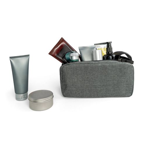 WAYNE. Toiletry bag in high density 600D with handle