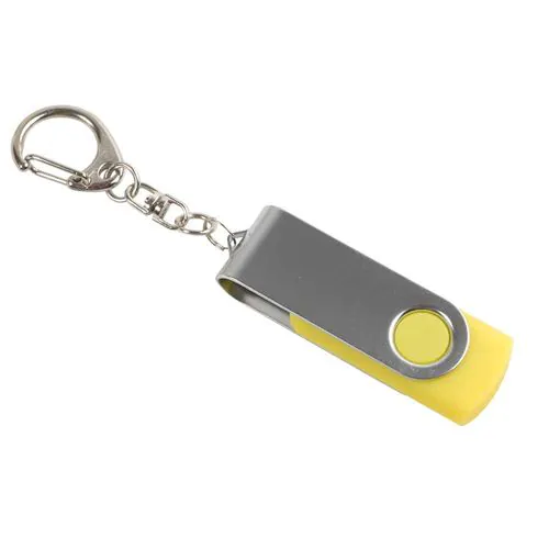 Chiavetta girevole USB 8Gb ABS gommata/Metallo Possibilità di import su richiesta