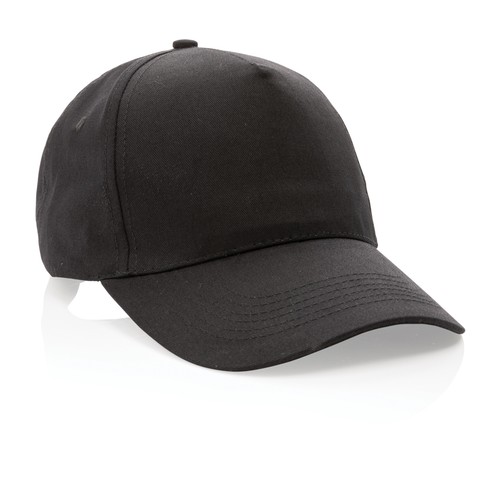 Casquette 5 panneaux en coton recyclé 190gr IMPACT Casquette 5 panneaux en coton recyclé 190gr IMPACT