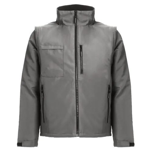 THC ASTANA. Unisex padded jacket with removable sleeves