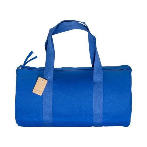 280 g/m2 recycled cotton sports/travel duffle bag