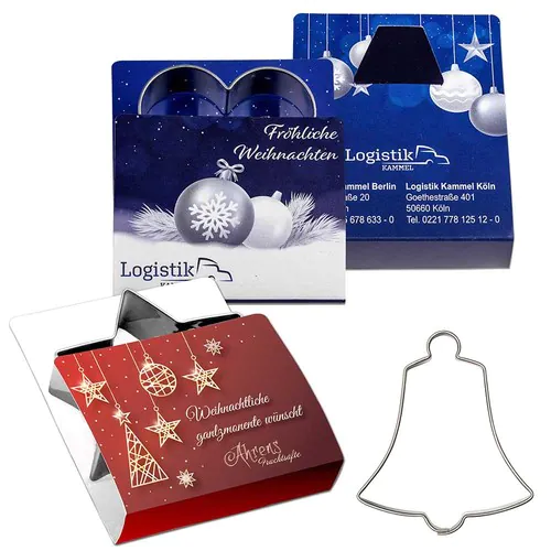 Baking-Shape single-pack - Christmas - bell 4/4-c Baking-Shape single-pack - Christmas - bell 4/4-c