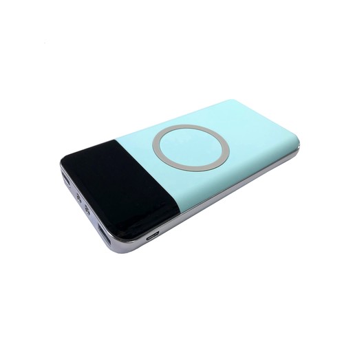 Banque d'alimentation PB-49 QI Chargement sans fil 10000 mAh Blanc Banque d'alimentation PB-49 QI Chargement sans fil 10000 mAh Blanc