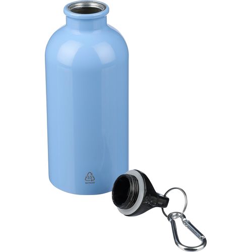 Einwandige Flasche aus recyceltem Edelstahl (400 ml) Sable