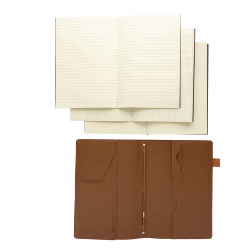 Daily Notes Binder 3 in 1 refillable PU notebook Daily Notes Binder 3 in 1 refillable PU notebook