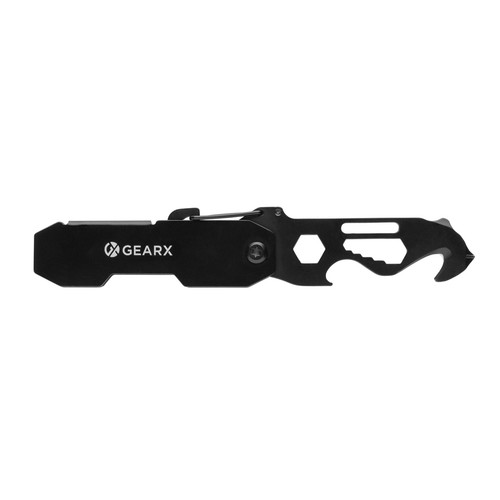 Herramienta EDC plegable Gear X con mosquetón Herramienta EDC plegable Gear X con mosquetón