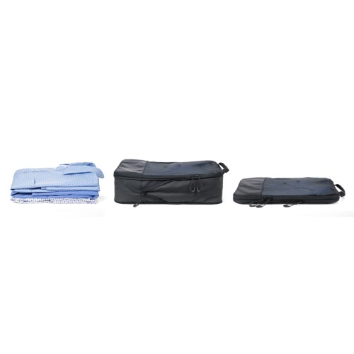 Black Packing Cubes TROIKA BLACK PACKING CUBES