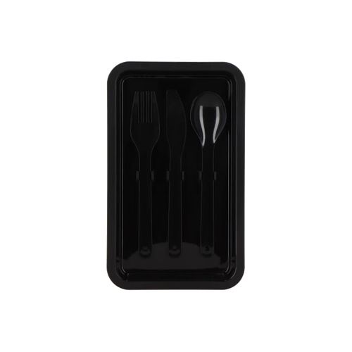 Double layer Lunch Box with Cutlery