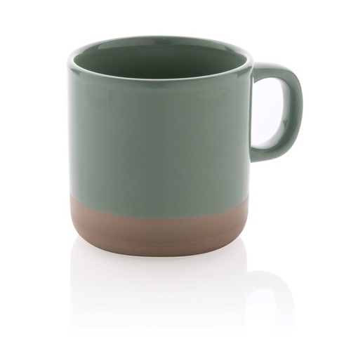 Glazed ceramic mug 360ml Glazed ceramic mug 360ml