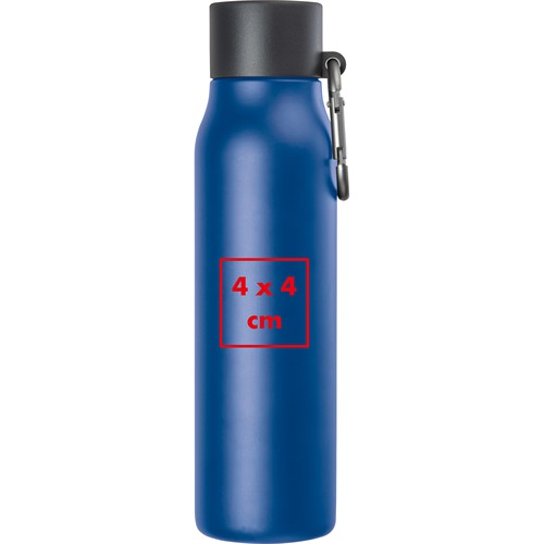 Drinking bottle with carabiner, 600ml