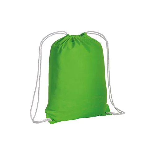 135 g/m2 cotton backpack with drawstring closure
