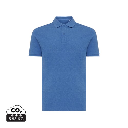 Polo en coton piqué et recyclé IQONIQ Yosemite