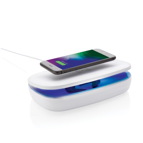 UV-C steriliser box with 5W wireless charger UV-C steriliser box with 5W wireless charger