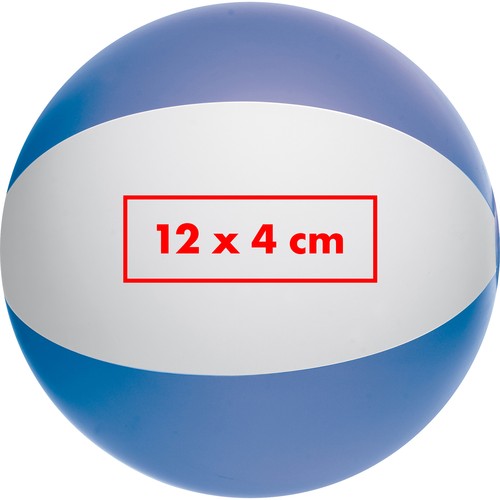 Bicoloured beach ball