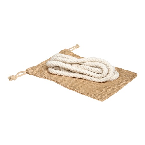 Skipping rope "Made in Germany" - natural cotton