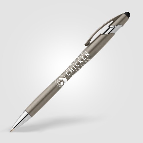 La Jolla Recycled Plastic Metallic Stylus Pen La Jolla Recycled Plastic Metallic Stylus Pen