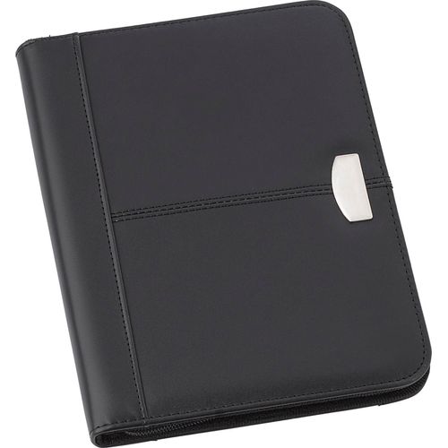 Bonded lederen documentenmap Rosa