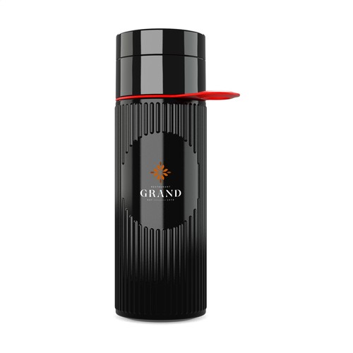 Join The Pipe Atlantis Ring Bottle Black 500 ml Join The Pipe Atlantis Ring Bottle Black 500 ml
