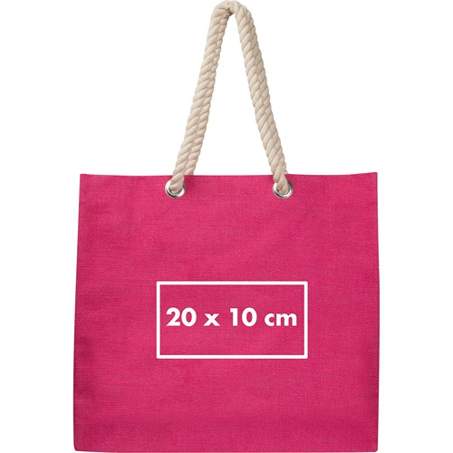 Sac de jute avec cordon