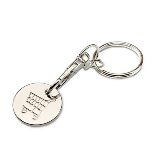 sleutelhanger met winkelmuntje
