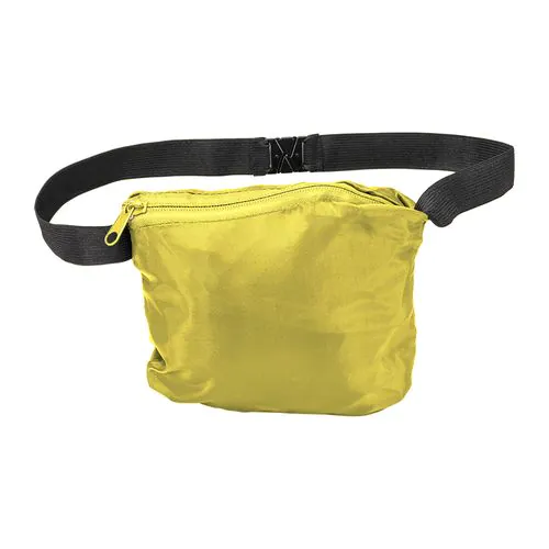 190T polyester windbreaker with fold-away hood with zip. Folds up into a waist bag 190T polyester windbreaker with fold-away hood with zip. Folds up into a waist bag