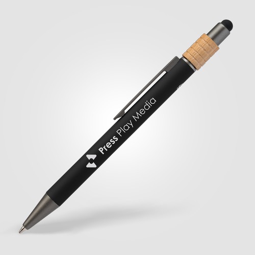 Reborn Spinner Stylo en aluminium recyclé avec stylet - breveté