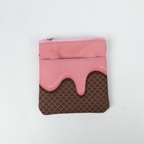 COIN PURSE WITH TWO CUSTOMIZABLE RPET POCKETS