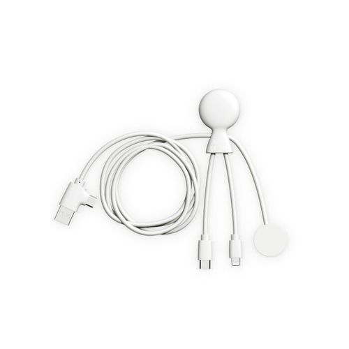 Xoopar Mr. Bio Long Multi Kabel voor Apple/Samsung Watch 1 Meter Xoopar Mr. Bio Long Multi Kabel voor Apple/Samsung Watch 1 Meter