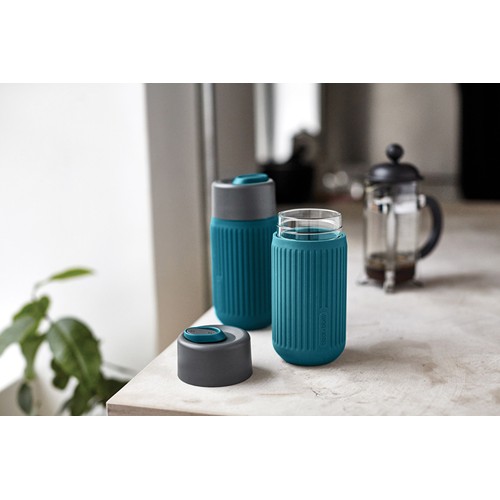Black+Blum Glass Travel Cup 340ML Black+Blum Glass Travel Cup 340ML