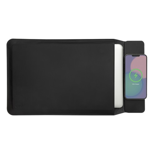 Swiss Peak 15W magnetic charging laptop sleeve 14-15,6" Swiss Peak 15W magnetic charging laptop sleeve 14-15,6"